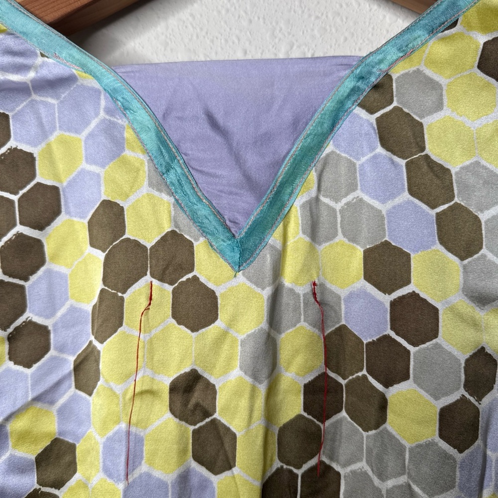 A common thread size medium retro Geometric Pattern Dress - Picture 6 of 9